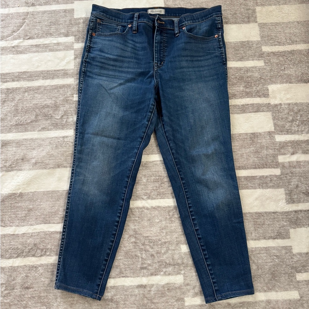 Madewell Dark Blue Skinny Jeans